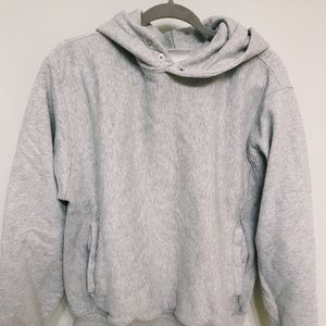 SOLD - Grey Champion Boyfriend Hoodie